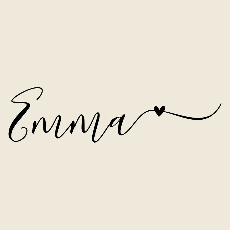 Emma Name First Name Decorative