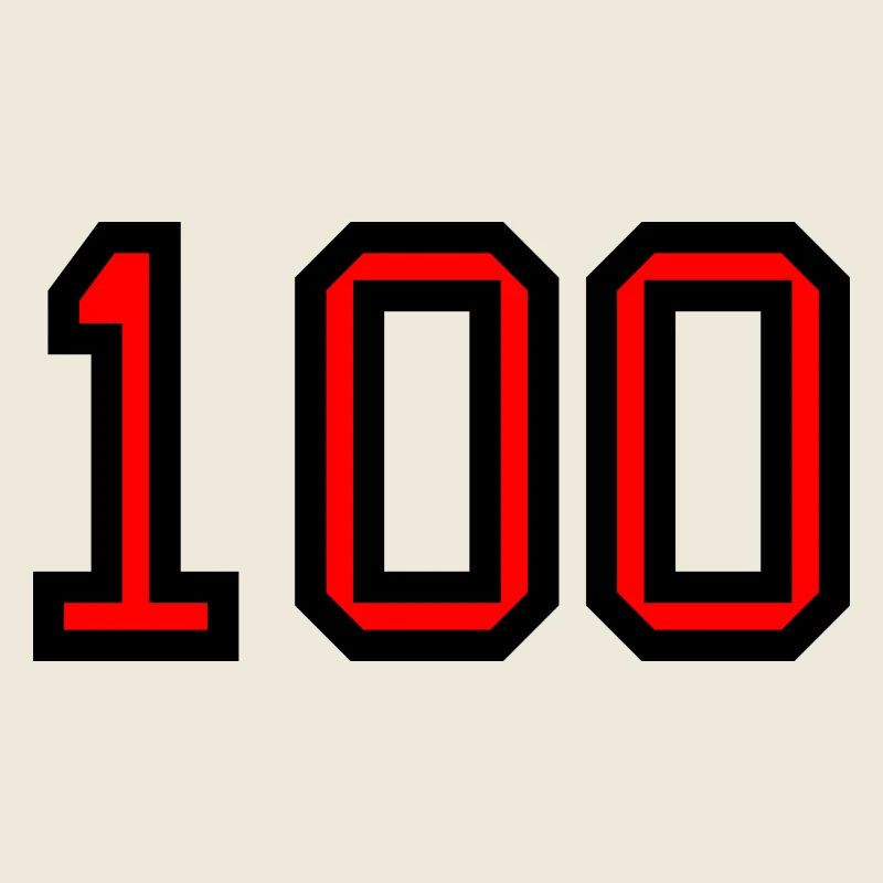 100. 100 ANS. 100e ANNIVERSAIRE. ANNIVERSAIRE 100 