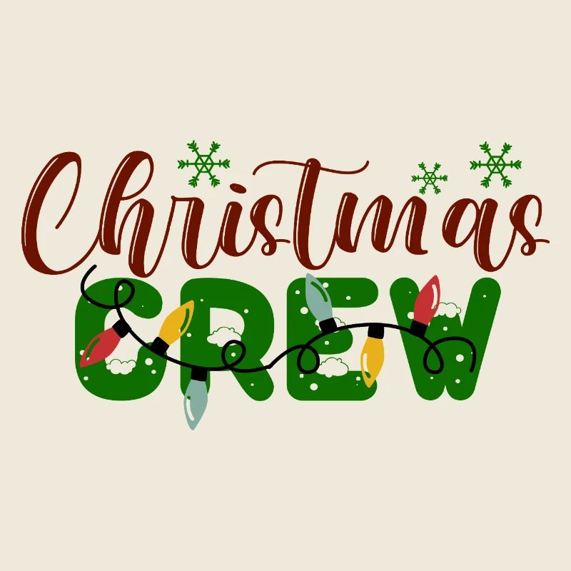 Christmas Crew Holiday Pattern