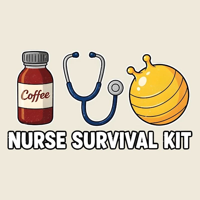Krankenschwester Krankenpflegerin Kaffee