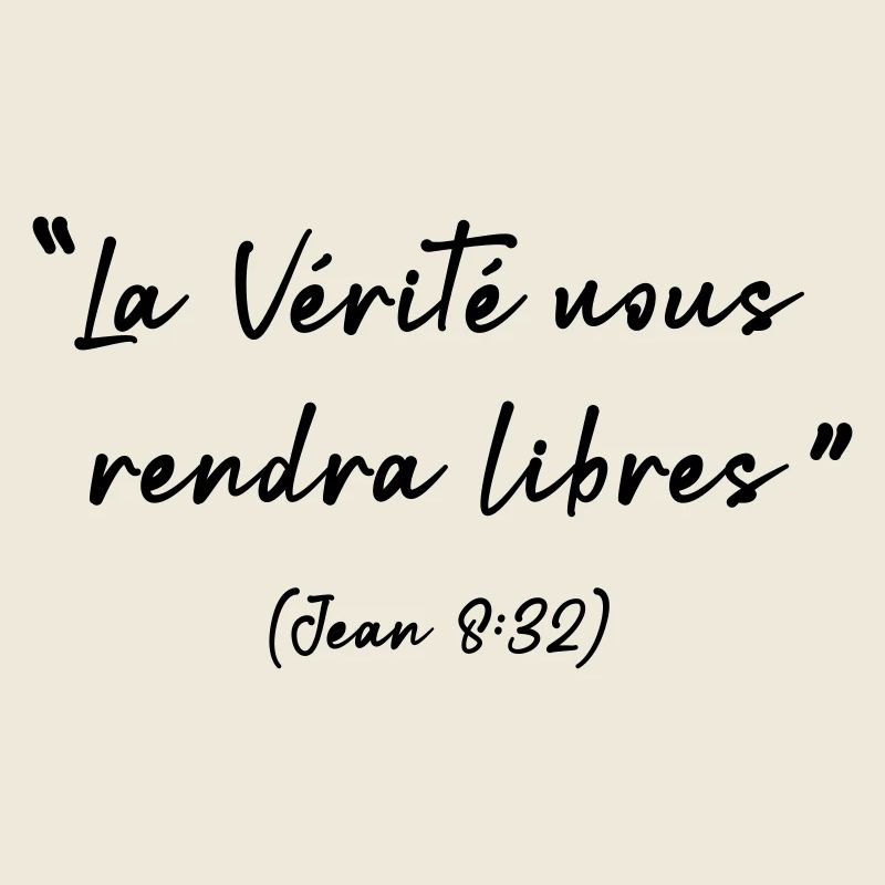 The truth will set you free, John 8:32