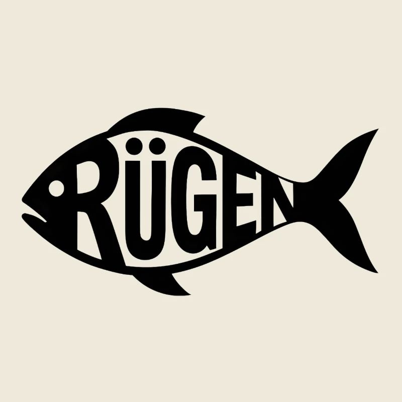 Rügen Fish Silhouette