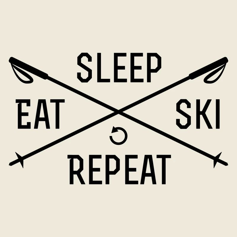 sleep eat ski repeat