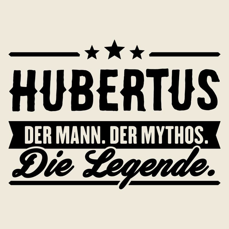 Mann Mythos Legende Hubertus