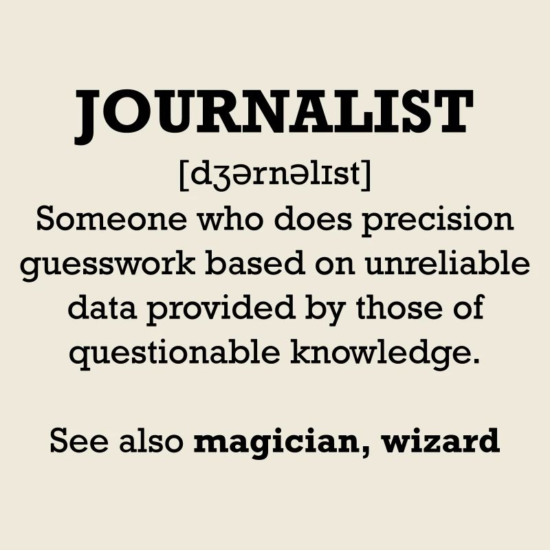 Journalist - wizard