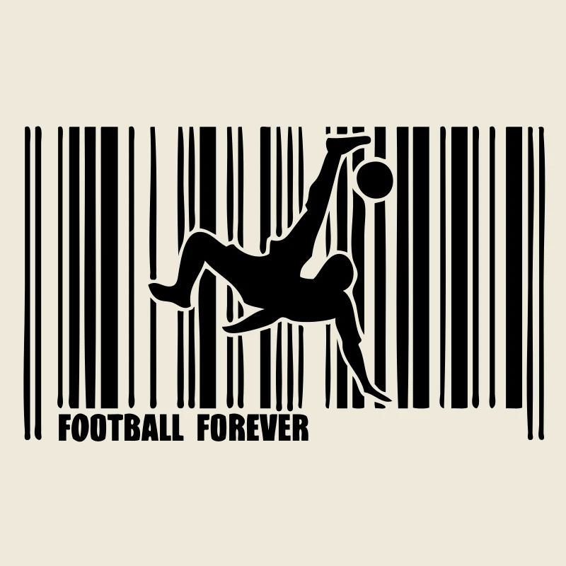 Barcode-Fußball