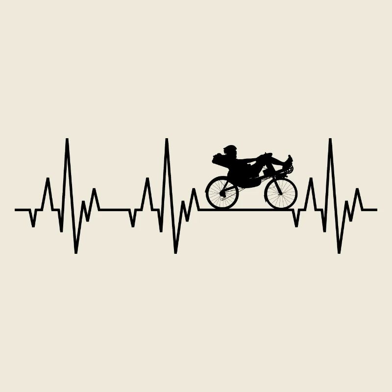 Heartbeat ECG recumbent recumbent bicycle