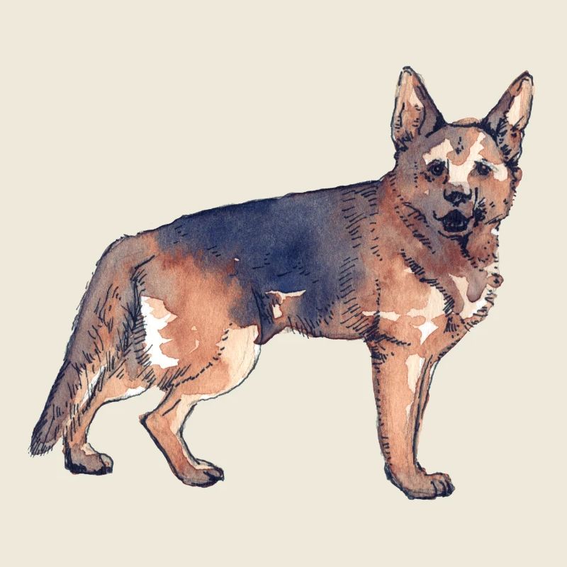 German shepherd dog