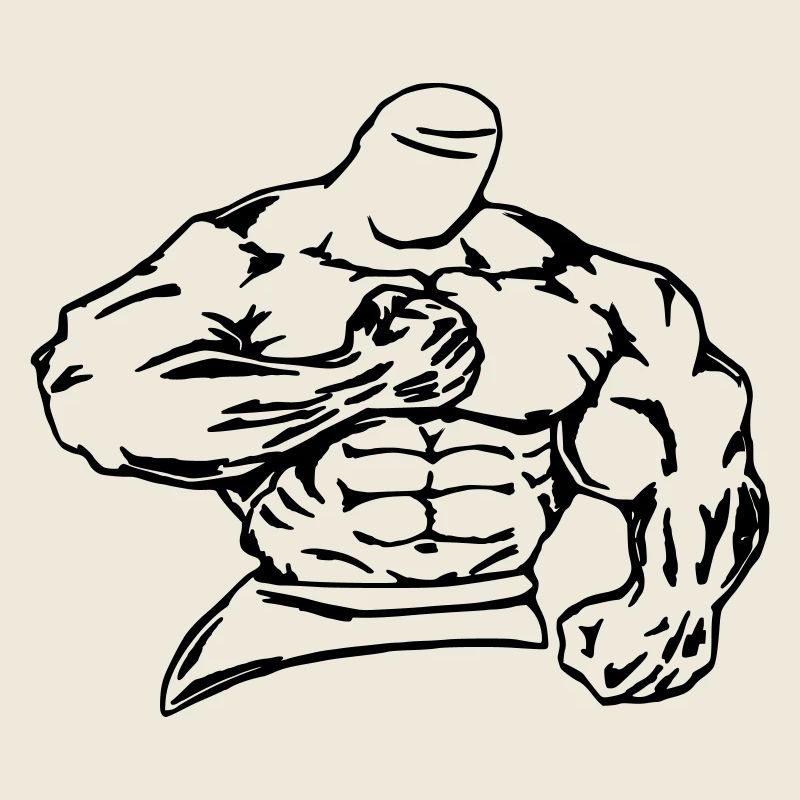 bodybuilder / fighter