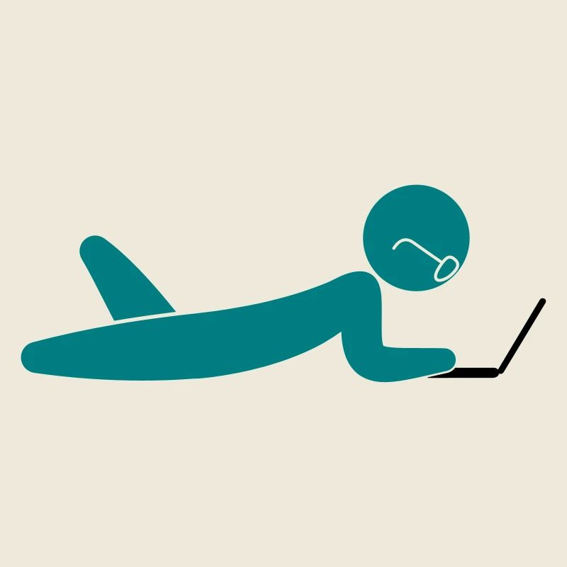 Ein Programmierer mit einem Laptop