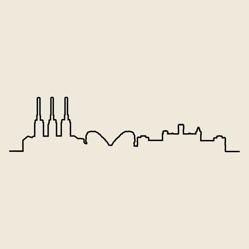 Hannover // Skyline // Silhouette // Skylineshirt