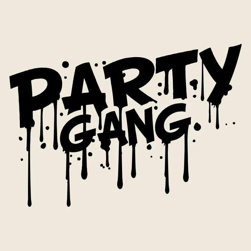 Gang Party Style comique Graffiti