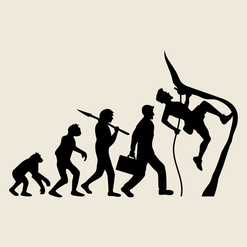 Climbing rope climbers evolution