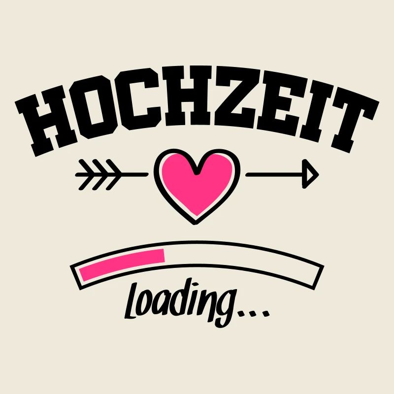 hochzeit loading herz