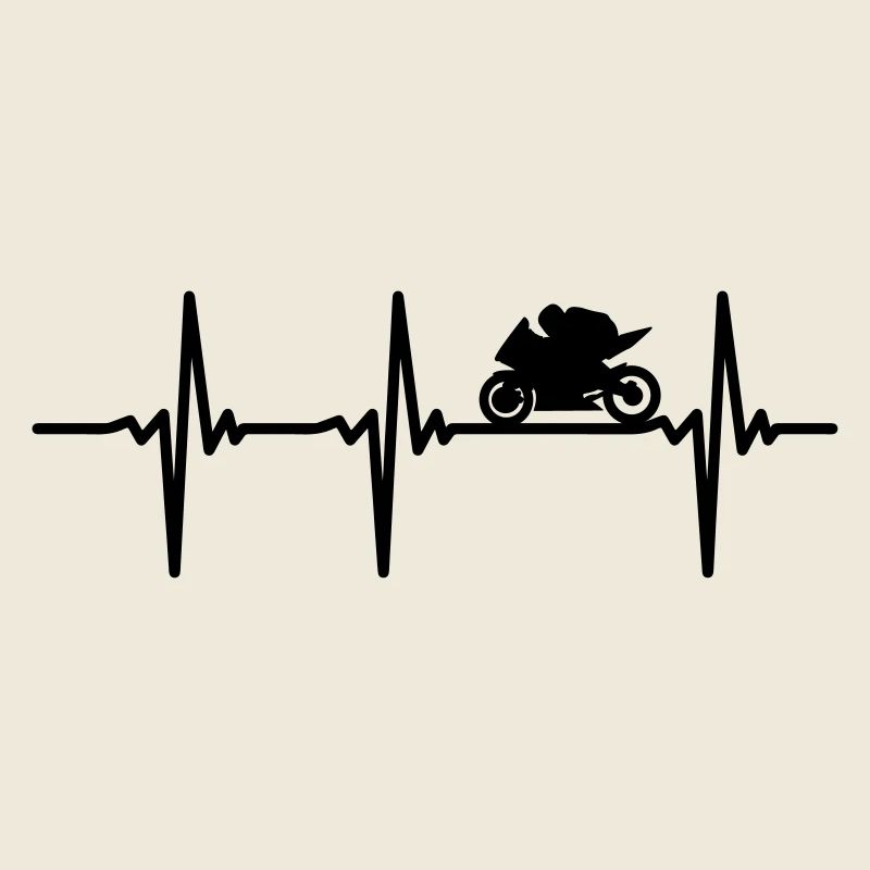 Heartbeat motorcycle line