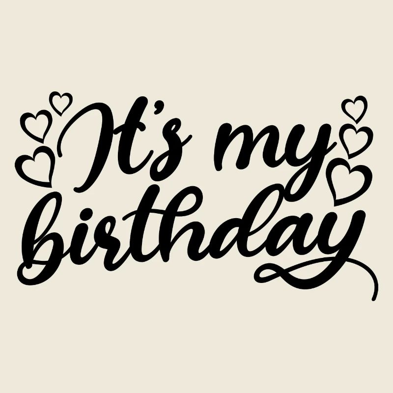 Es ist mein Geburtstag süßes Geburtstagsparty-Geschenk & Outfit