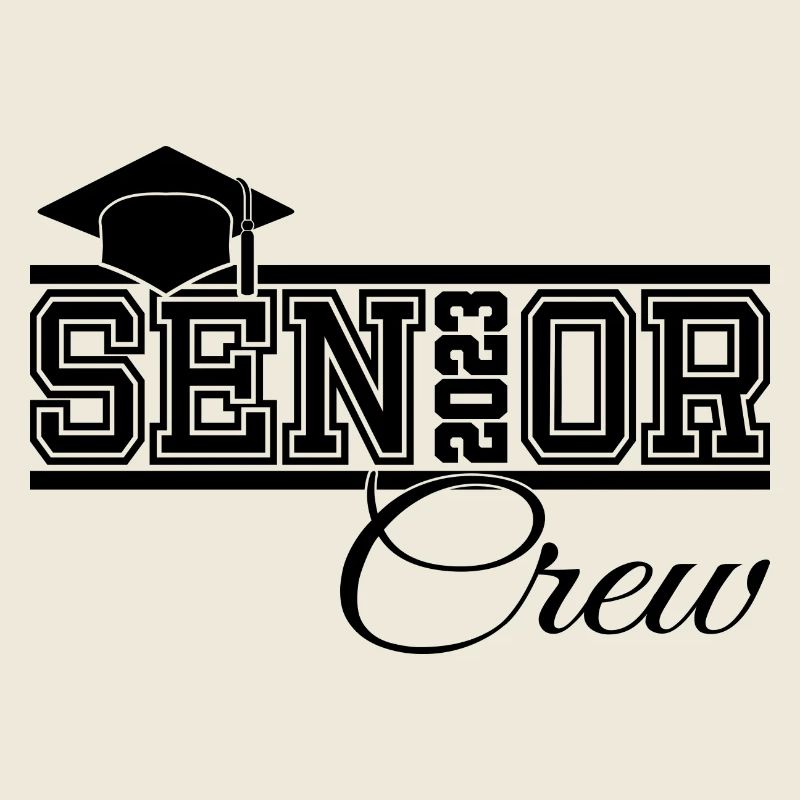 Senior 2023 Crew Stolze Crew von Absolventen