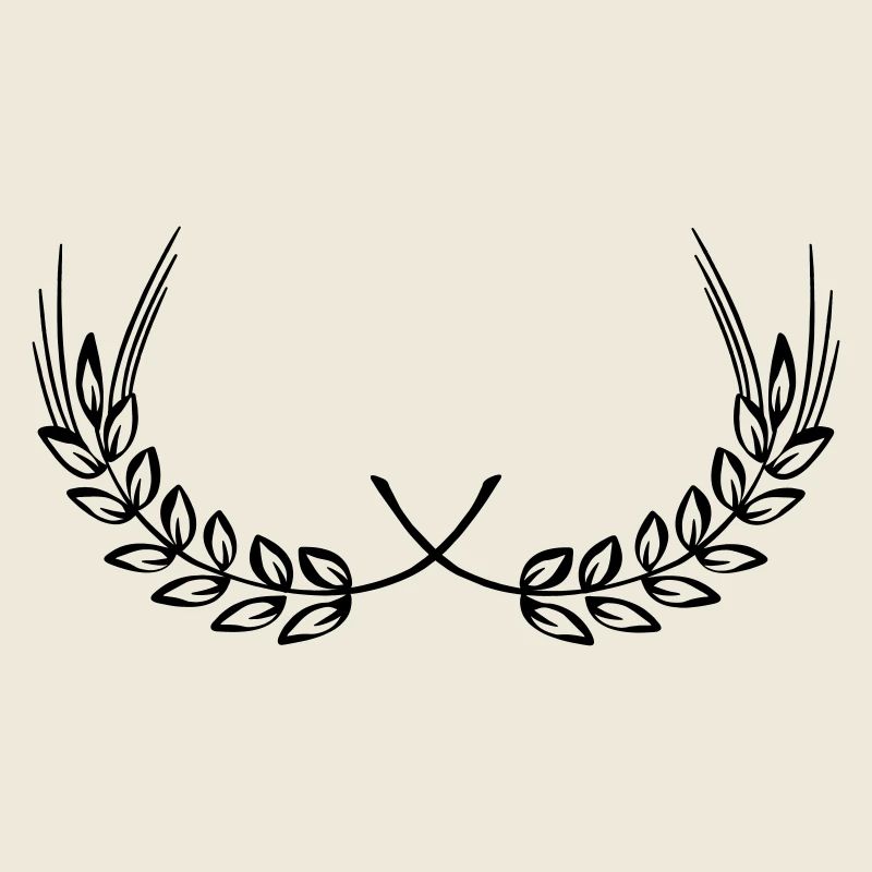 Corn grain wheat decoration