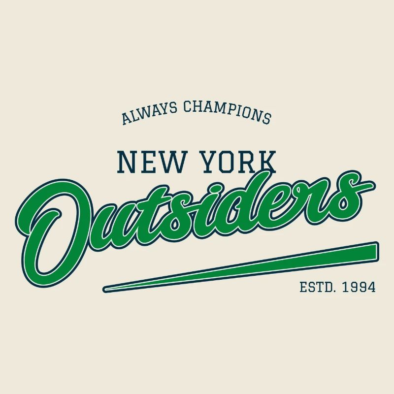 New York Outsiders Vintage Script