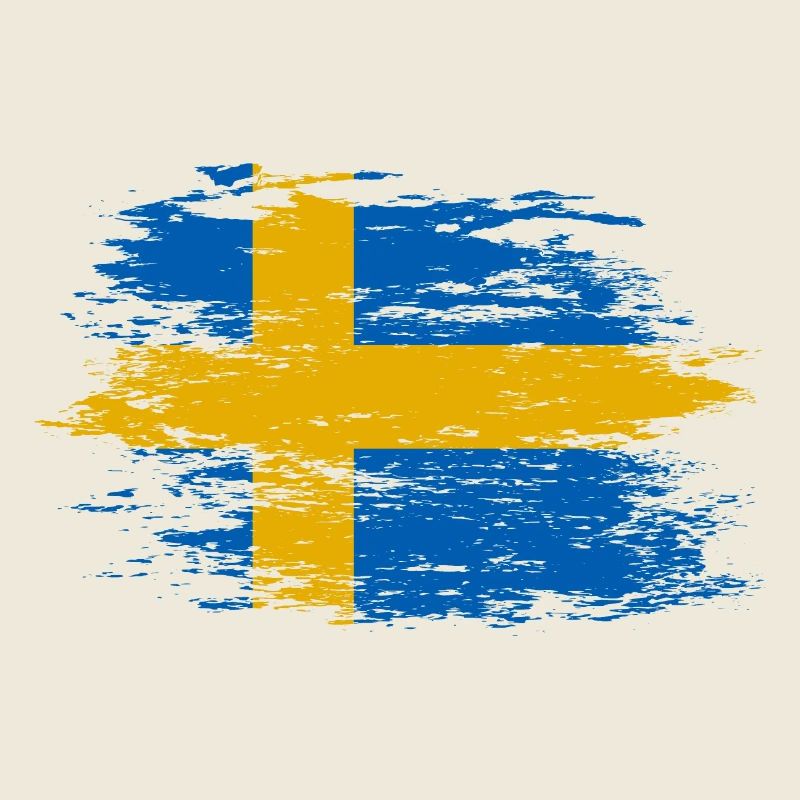 Drapeau de la Suède utilisé