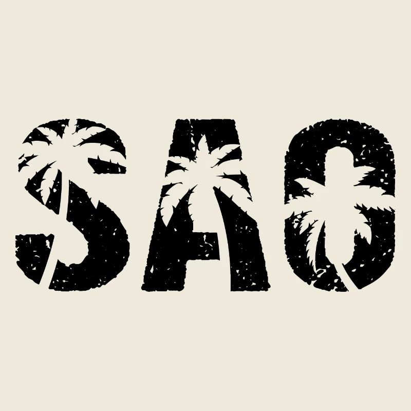 Sao Beach Palm Trees