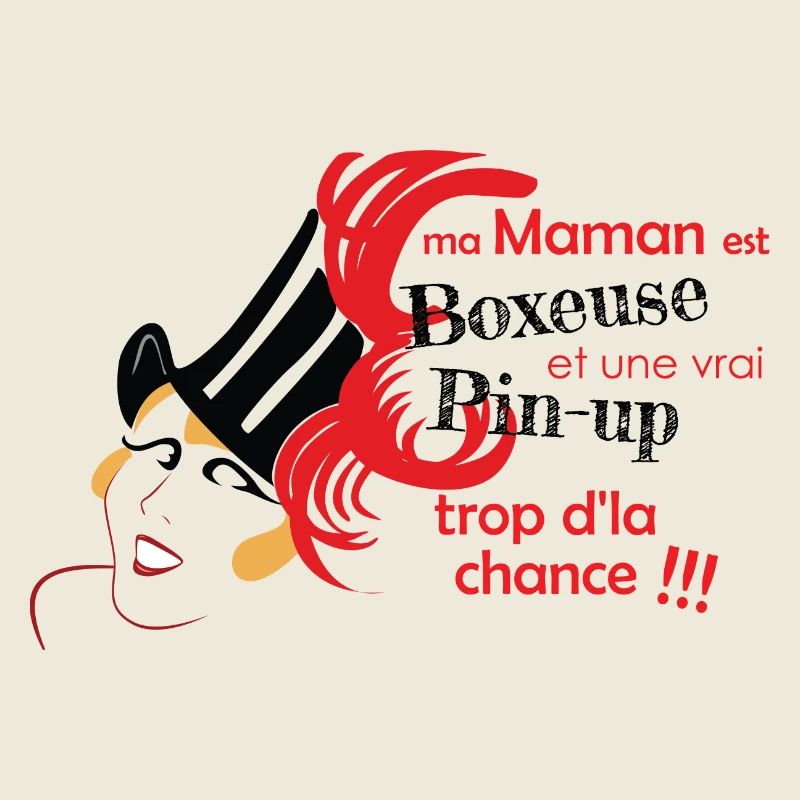 maman pinup boxeuse