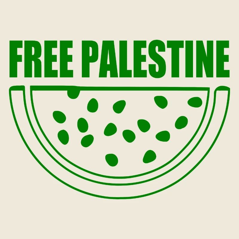 Free palestine melon pastèque