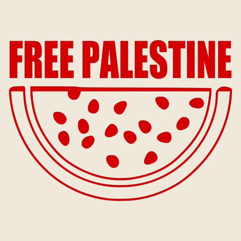 Free palestine melon pastèque