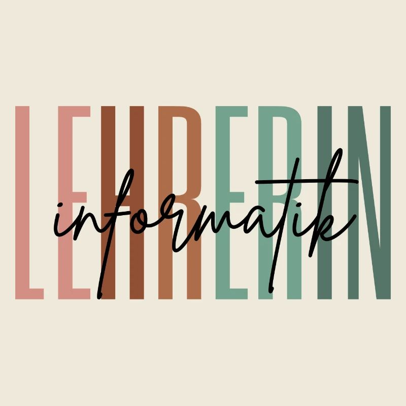 Lehrerin Informatik Informatiklehrerin Geschenk