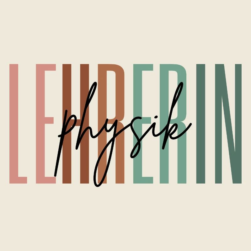 Lehrerin Physik Physiklehrerin Lehramt Geschenk