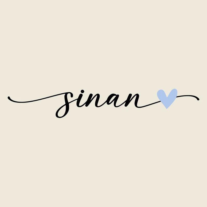 Sinan Name Calligraphy Font