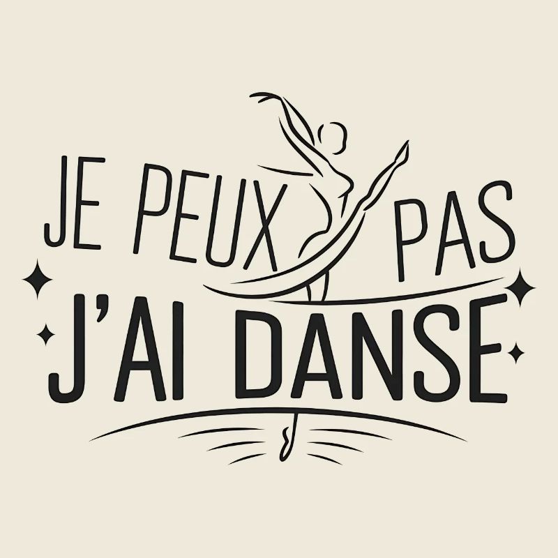 je peux pas j'ai danse