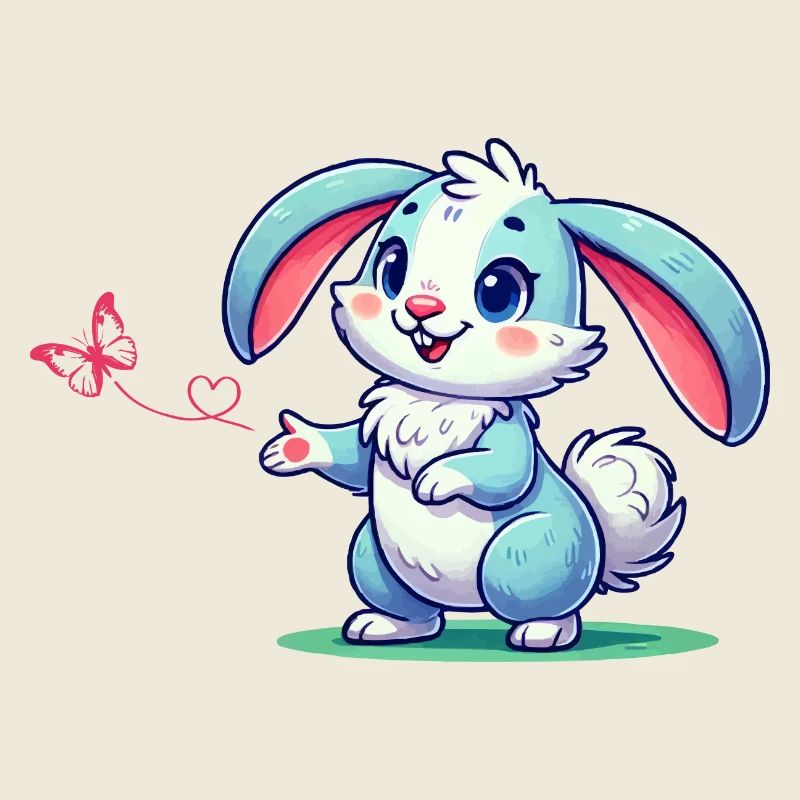 lapin papillon