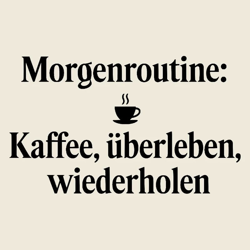 Morgenroutine Kaffee