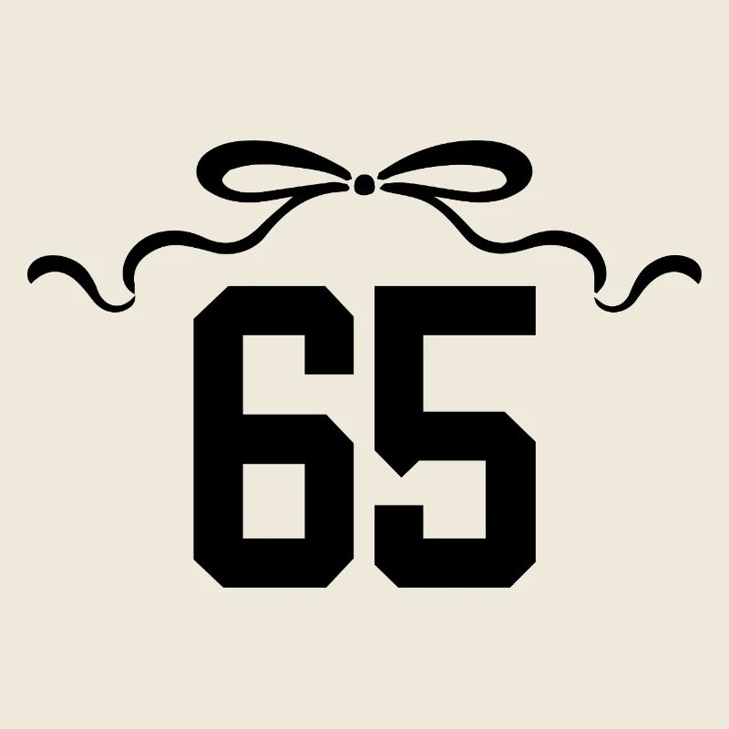 Number 65 Knot - 65th Anniversary
