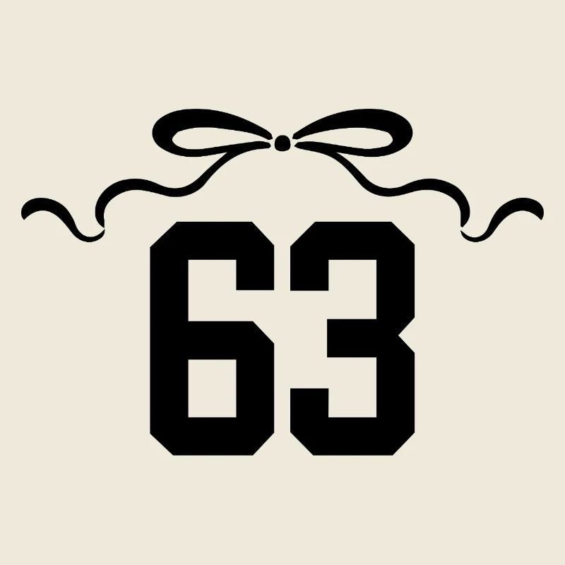 Number 63 Knot - 63rd Anniversary