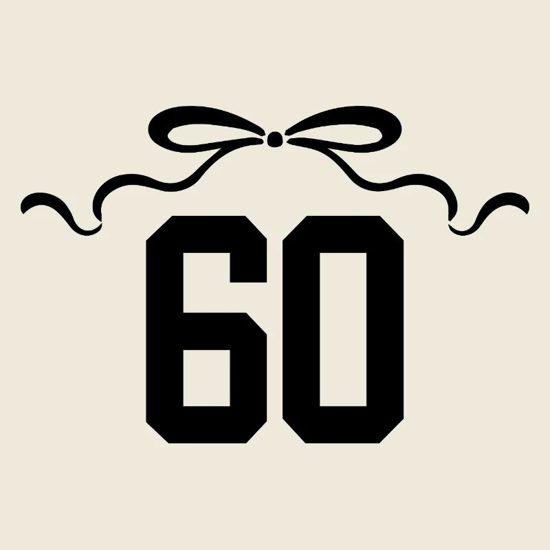 Number 60 Knot - 60th Anniversary