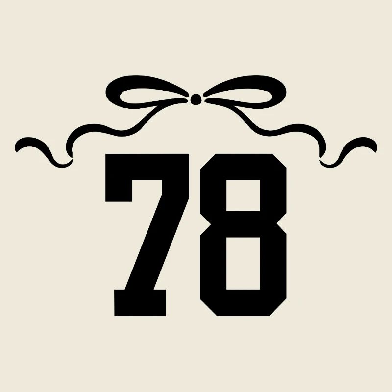 Number 78 Knot - 78th Anniversary