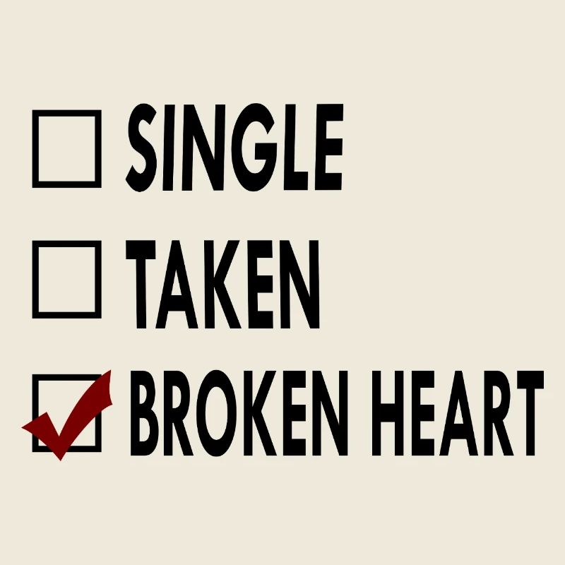 SINGLE noir blanc BROKEN