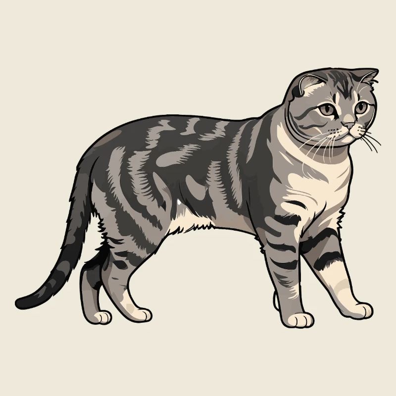 Pliage écossais - Cat Pet Design