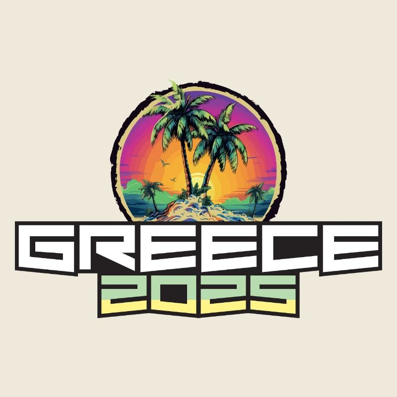 Greece 2025 Holiday Palm Trees