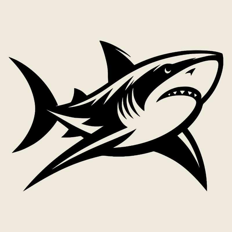 Deep Sea Shark Meets Tattoo Sharp and Stylish