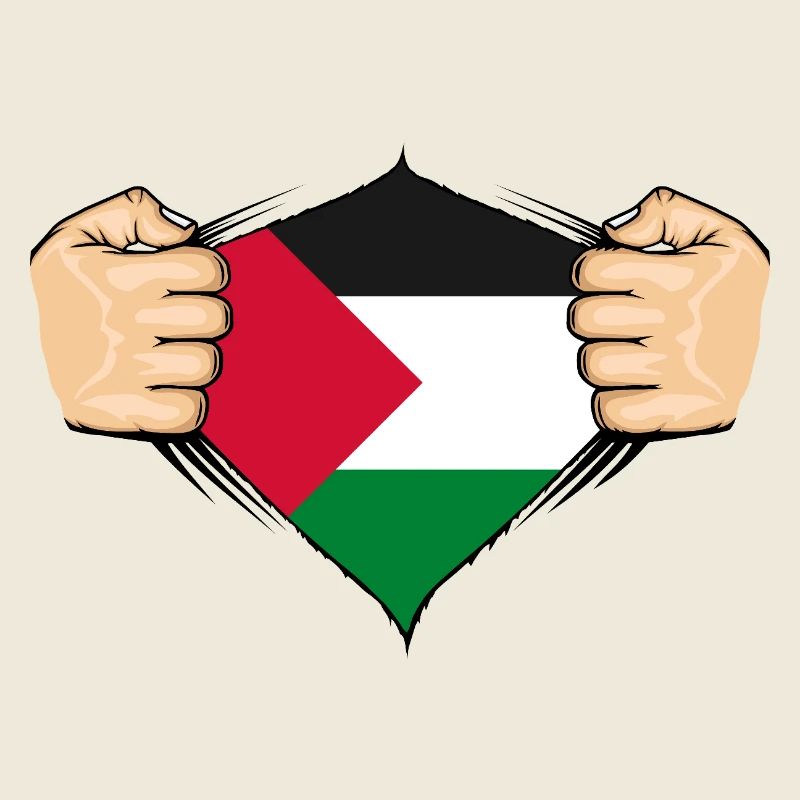 Conception du drapeau de la Palestine