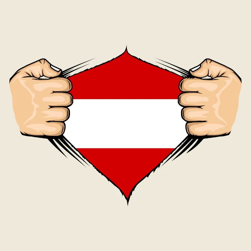 Conception du drapeau de l’Autriche