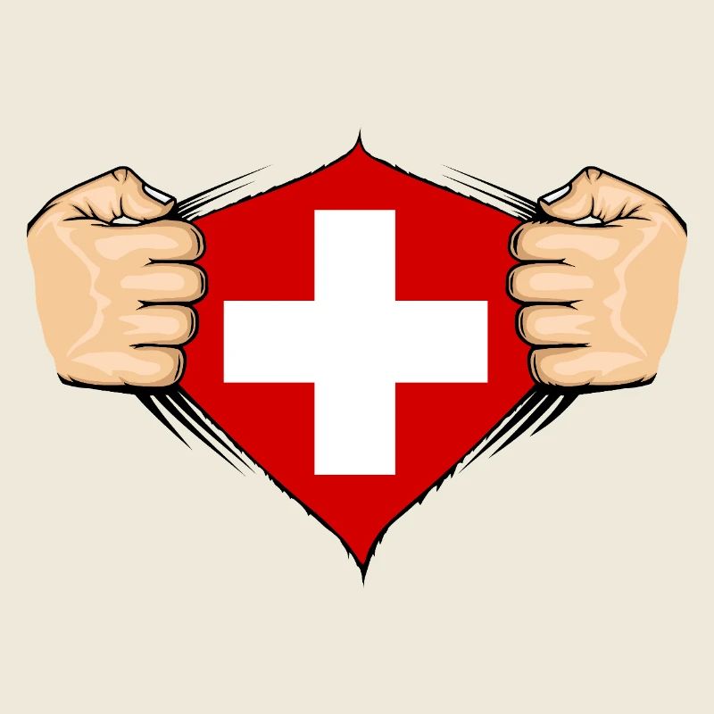 Conception du drapeau suisse