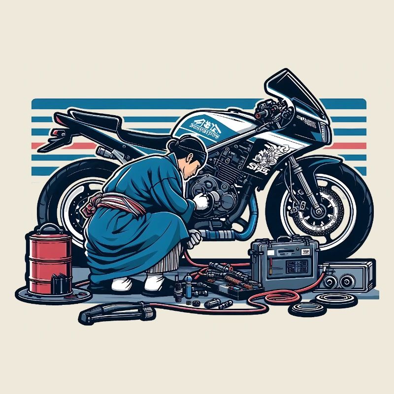 武士 メカニック Samurai Mechaniker