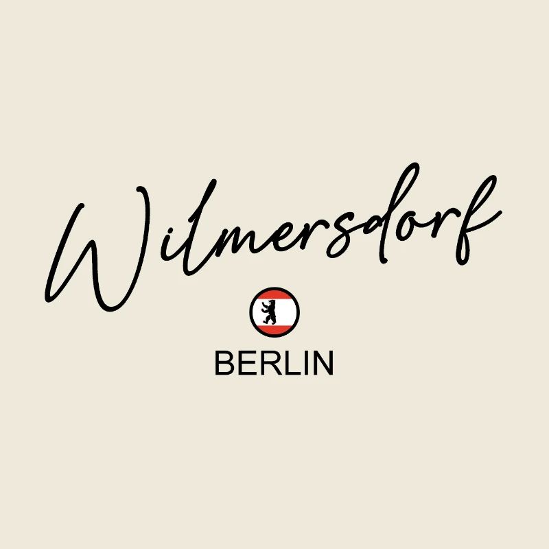 Wilmersdorf - Drapeau de Berlin - Ours de Berlin