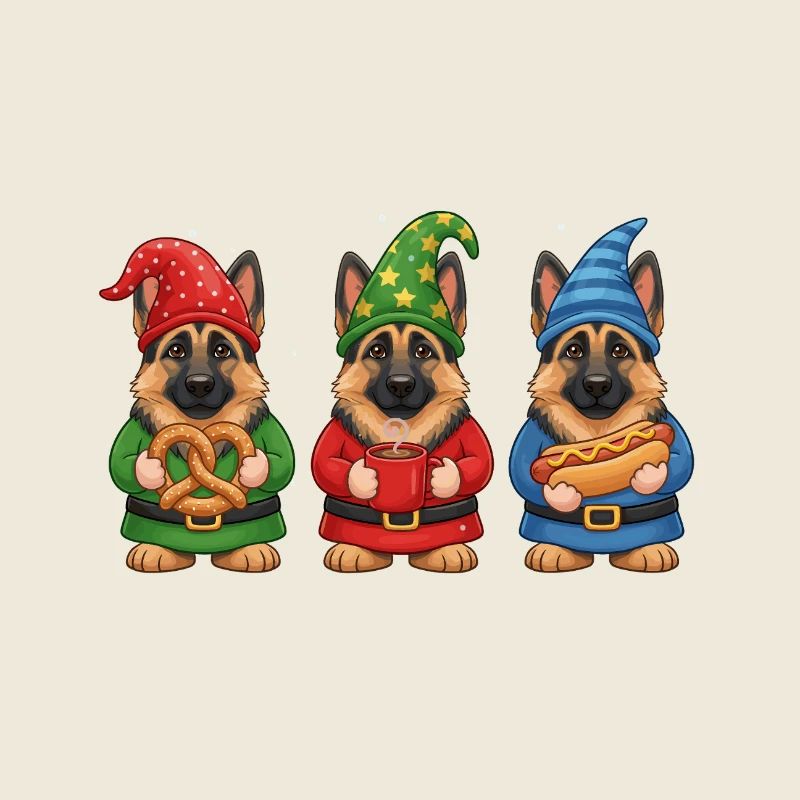 Deutscher Schäferhund Weihnachten Cooler 