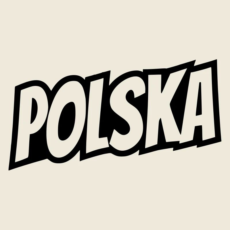 Polska - Polen Schriftzug