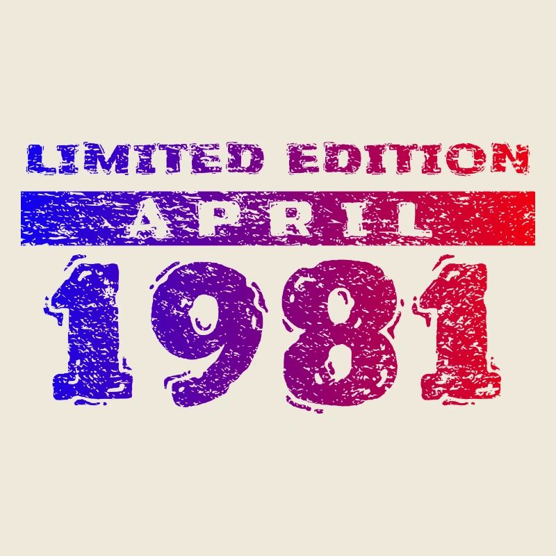45e anniversaire Édition limitée 04/1981